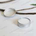 100g Aluminum Cosmetic Cream Jar with Scew Lid